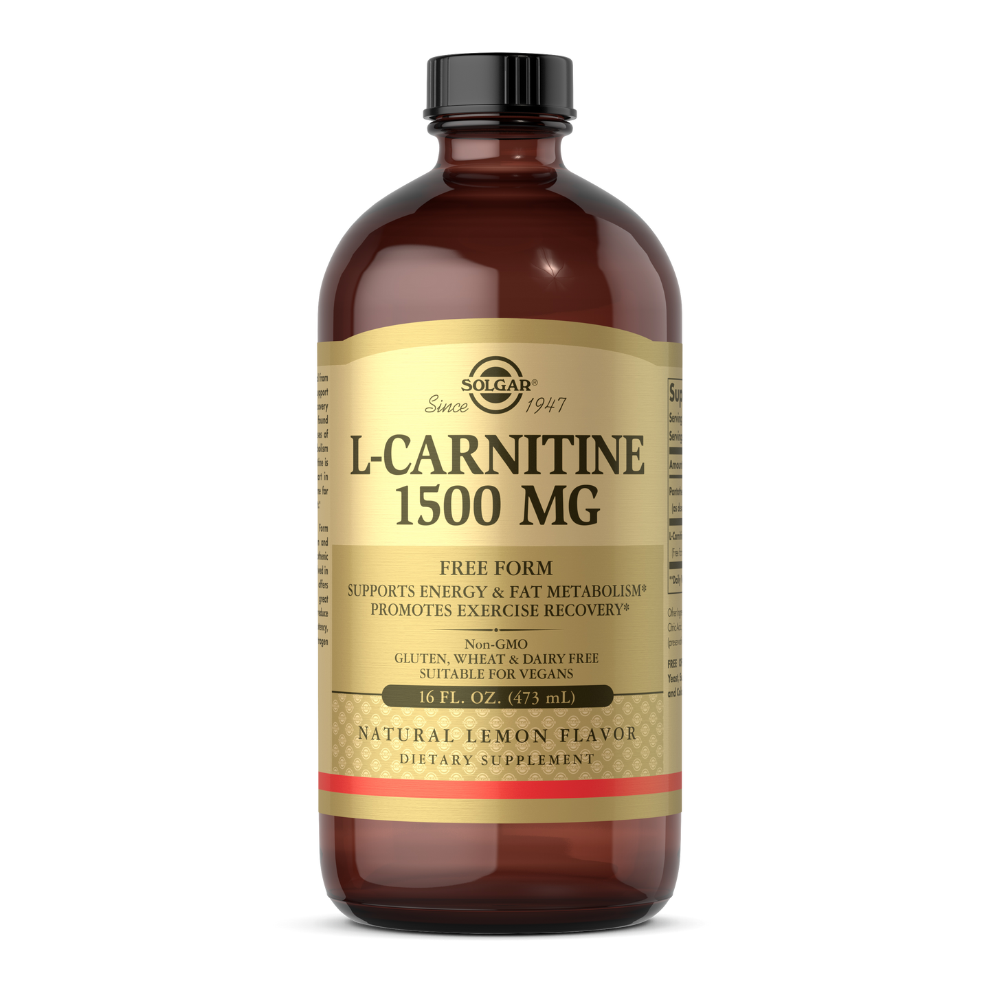 L-Carnitine 1500 mg Liquid, 16 oz