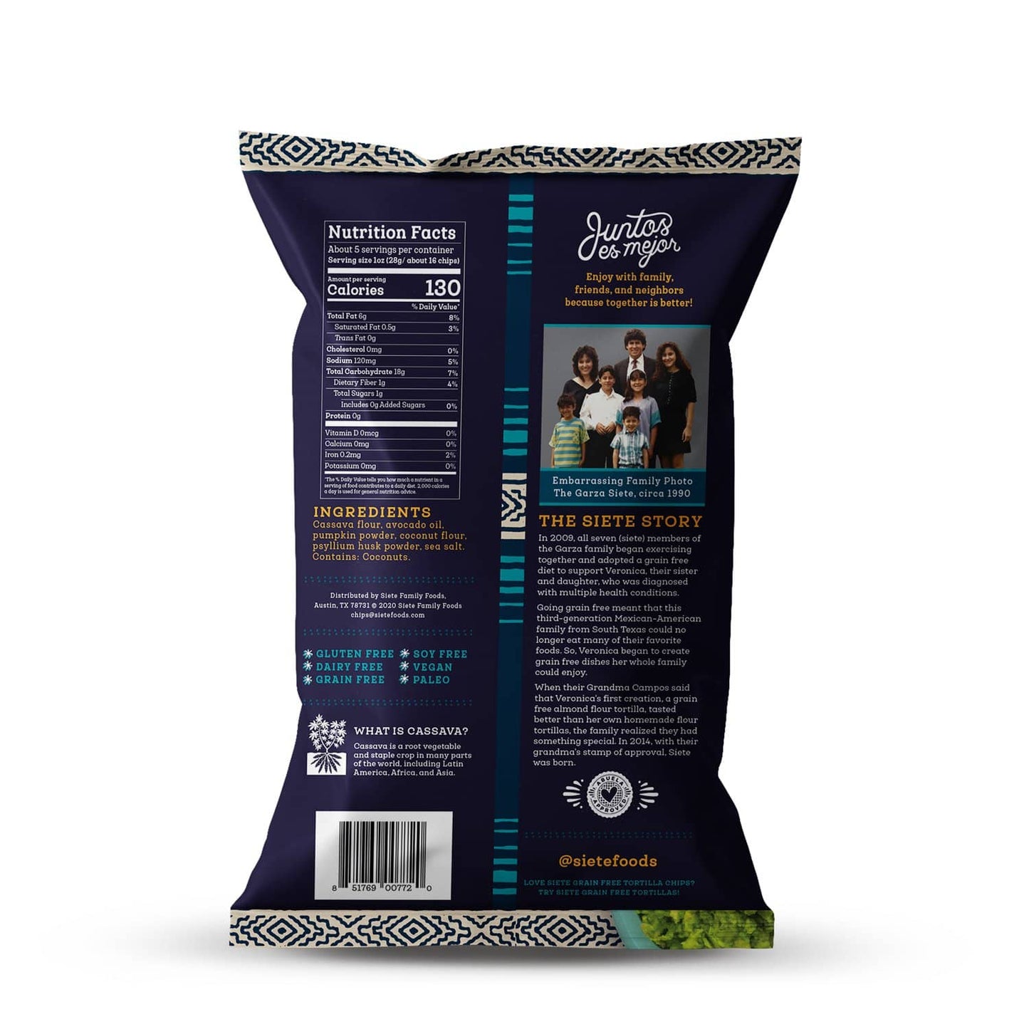 Siete Dip Chips 5oz