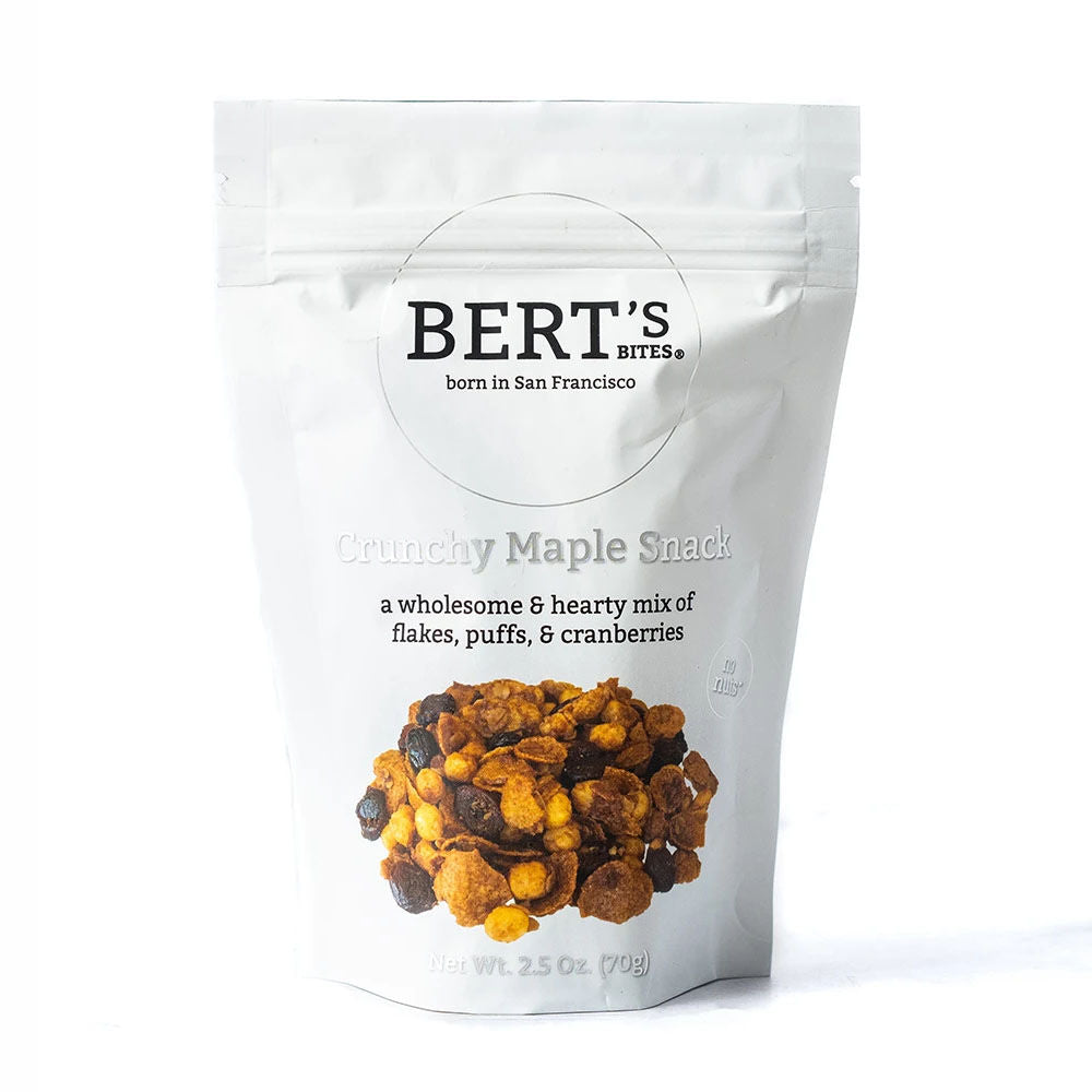 Bert's Bites Crunchy Maple Snack 70g