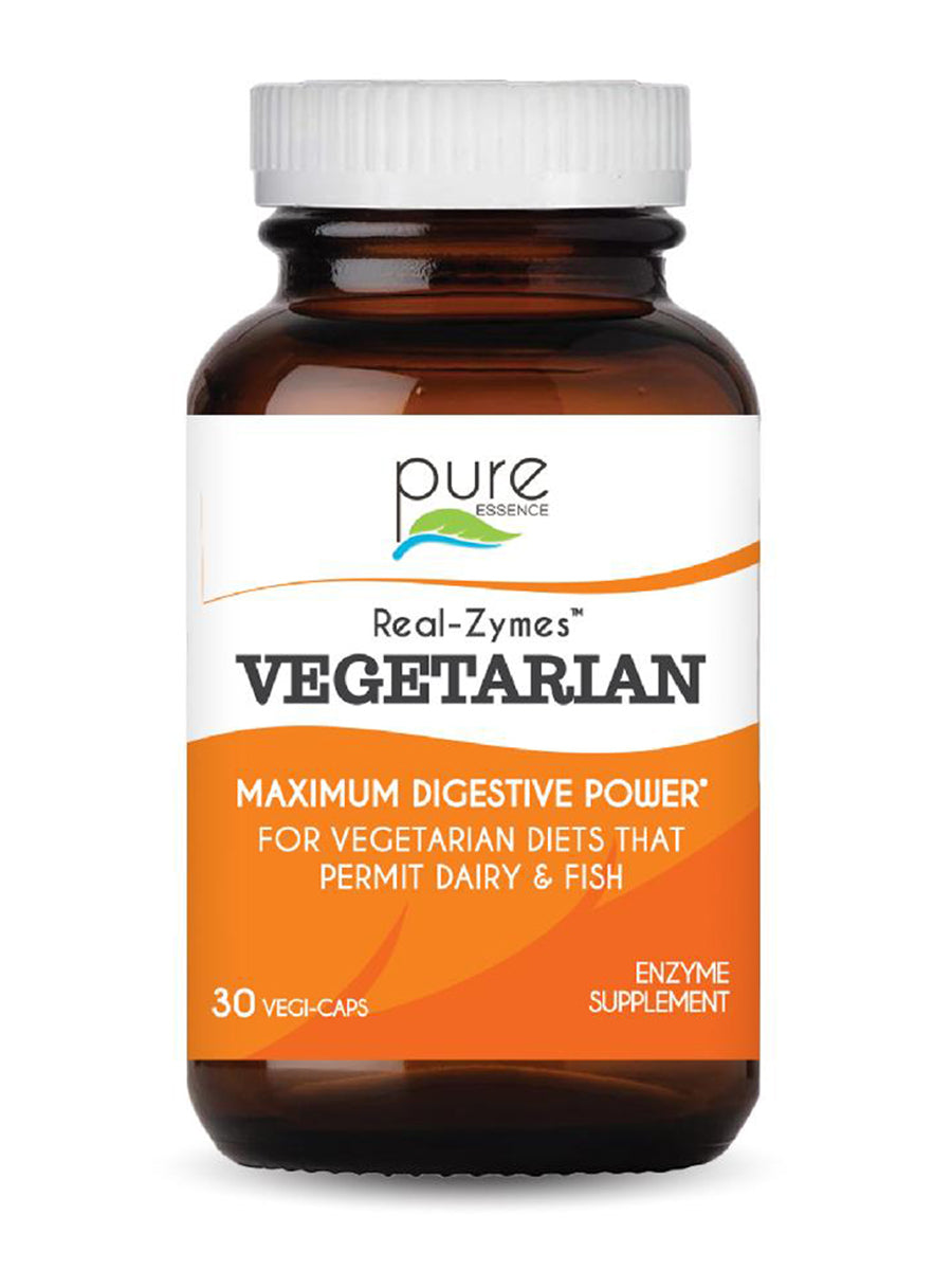 Real-Zymes™ Vegetarian Digestive Enzymes - 30 Vegi-Caps