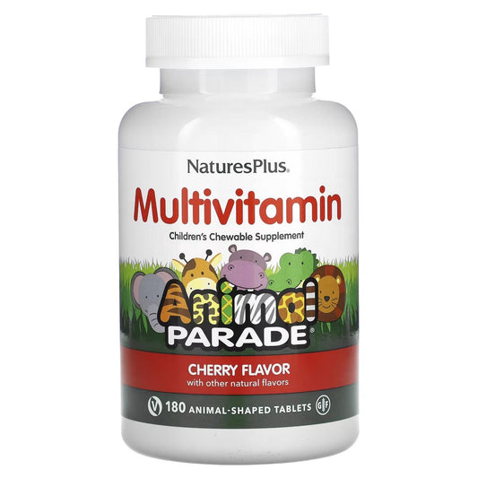 NaturesPlus® Animal Parade, Cherry Chewable, 180 Tablets