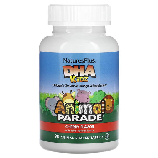 NaturesPlus® Animal Parade, DHA Chewable, 90 Tablets