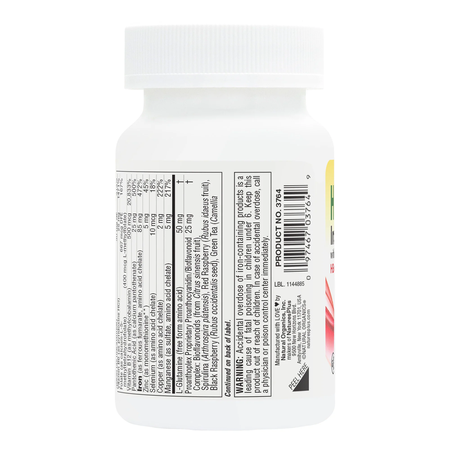 HEMA-PLEX® Slow-Release Mini-Tabs 60 count - 30 Servings