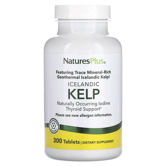 NaturesPlus® KELP, 300 Tablets (150 mg per Tablet)