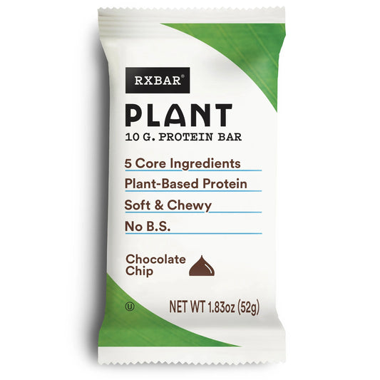 RXBAR Plant 10g. Protein Bar Chocolate Chip 52g