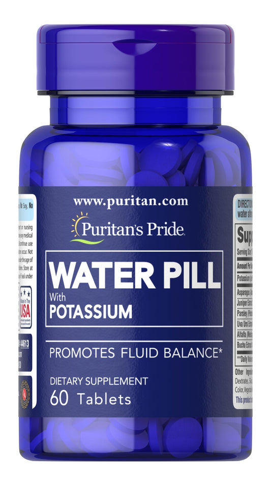 Water Pill with Potassium-60 Tablets