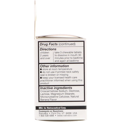 Children's No More Monsters, Yummy Banana Natural Flavor, 125 Mini Tablets