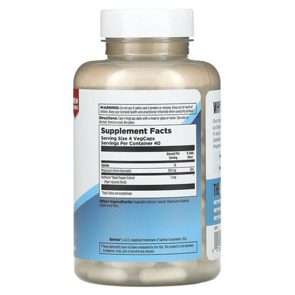 High Absorption Magnesium Glycinate 350, 160 VegCaps
