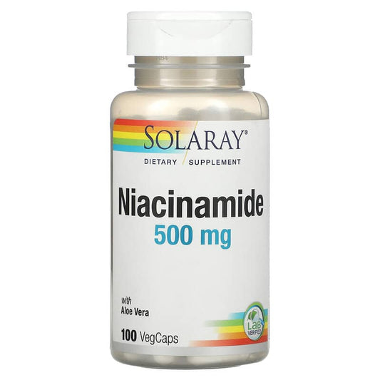 Niacinamide, 500 mg, 100 VegCaps
