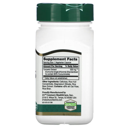 Curcumin 95, 500 mg, 45 Vegetarian Capsules