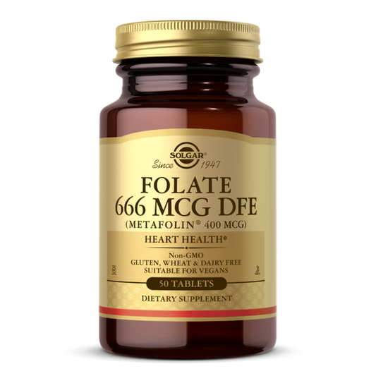 Folate as Metafolin, 400 mcg, 50 Tablets
