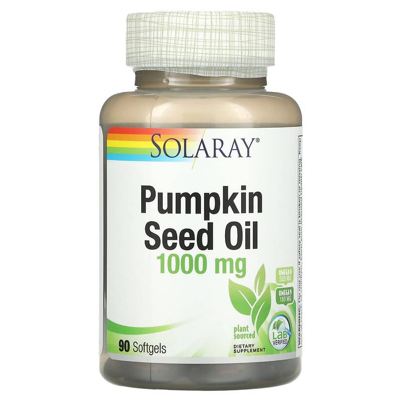 Pumpkin Seed Oil, 1,000 mg, 90 Softgels