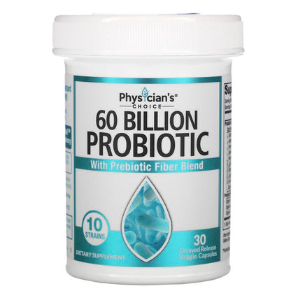 60 Billion Probiotic, 30 Delayed Release Veggie Capsules