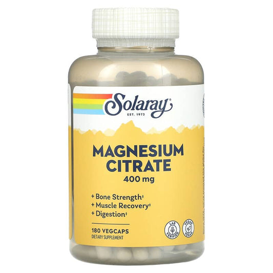 Magnesium Citrate, 133 mg, 180 VegCaps