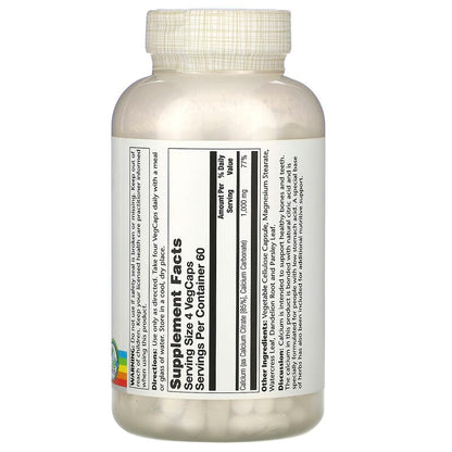 Calcium Citrate, 250 mg, 240 VegCaps