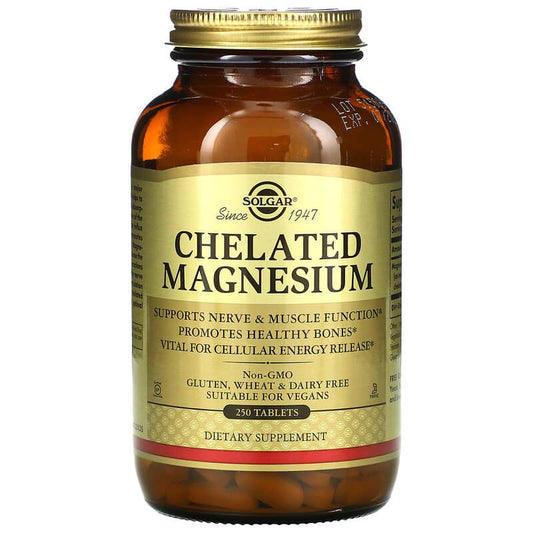 Chelated Magnesium 250 Tablets