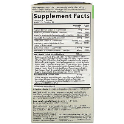 Vitamin Code, RAW B-Complex, 120 Vegan Capsules