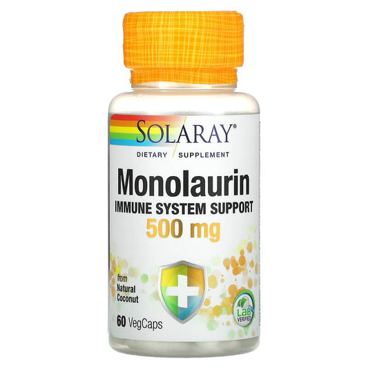 Monolaurin, 500 mg, 60 VegCaps
