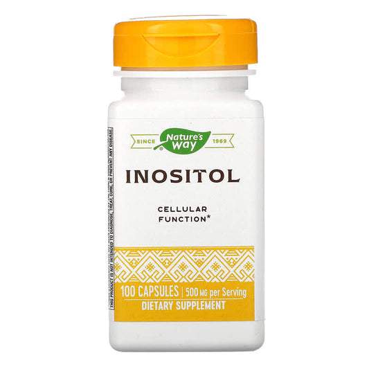 Inositol, 500 mg, 100 Capsules