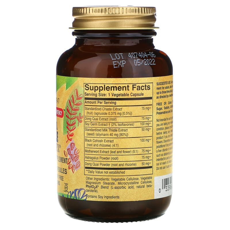 Herbal Female Complex, 50 Vegetable Capsules
