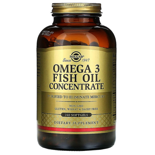 Omega-3 Fish Oil Concentrate, 240 Softgels