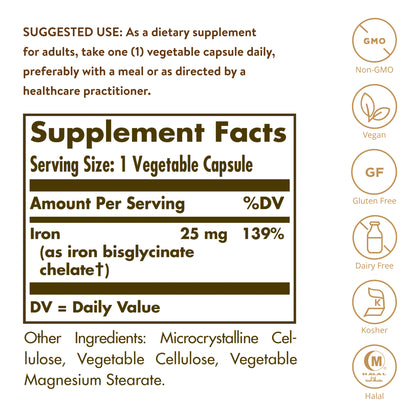 Gentle Iron® Vegetable Capsules**, 90 ct