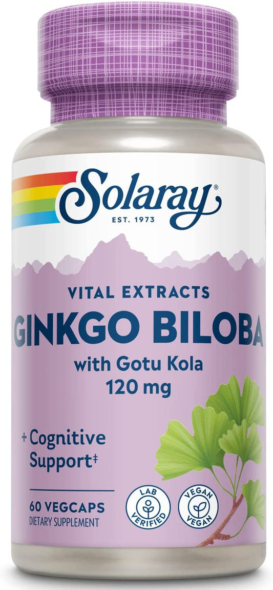 One Daily Ginkgo Biloba Leaf Extract 60 VegCaps