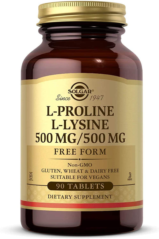 L-Proline L-lysine 500 MG /500 MG 90 Tabletes