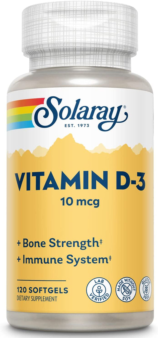 Vitamin D-3-400 IU | 120 Softgels