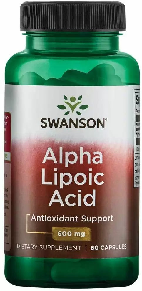 Alpha Lipoic Acid, 60 Capsules, 600mg