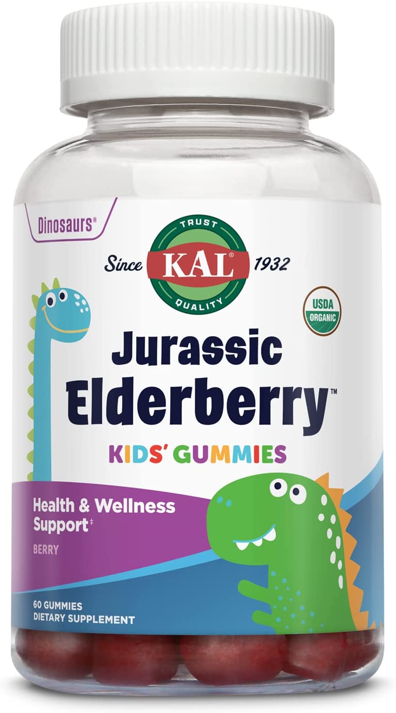 Jurassic Elderberry Kids Gummies 30 Serv, 60 Ct