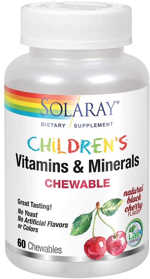 Childrens Vitamins & Minerals 60 Chews, 30 Serv