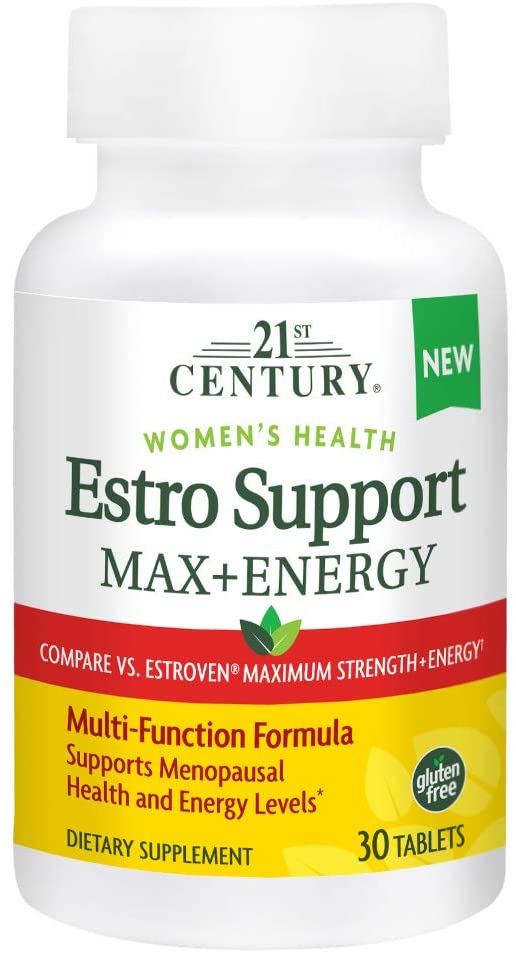 Estro Support Max + Energy, 30 Count