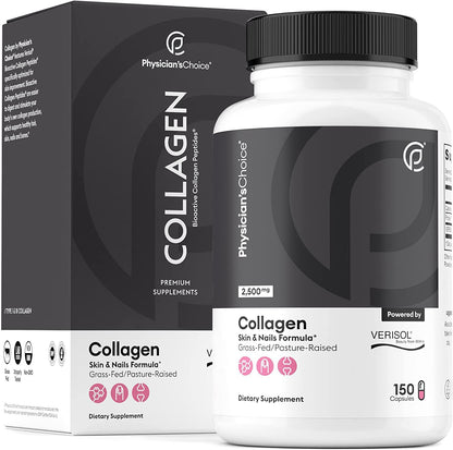 Bioactive Collagen Premium Hydrolyzed Collagen 150 Capsules
