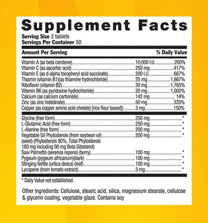 Prosta Max for Men - 100 Tablets - Men's Nutritional Complex