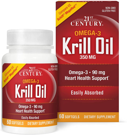 Krill Oil, 300 mg, 60 Softgels
