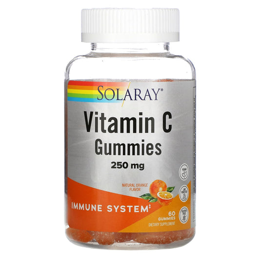 Vitamin C Gummies, Natural Orange, 125 mg, 60 Gummies