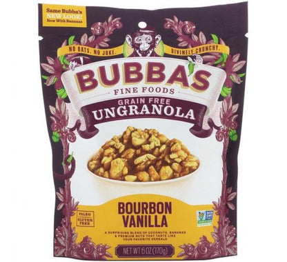 Bubbas Ungranola Bourbon Vanilla 6oz