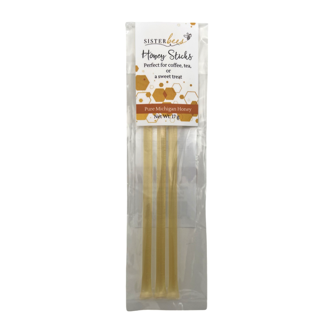 Pure Northern Michigan Honey Sticks 3pk