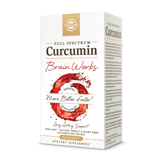 Full Spectrum Curcumin Brain Works Licaps™, 90 Capsules