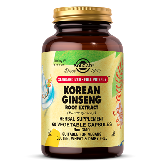 SFP Korean Ginseng Root Extract Vegetable Capsules, 60 ct