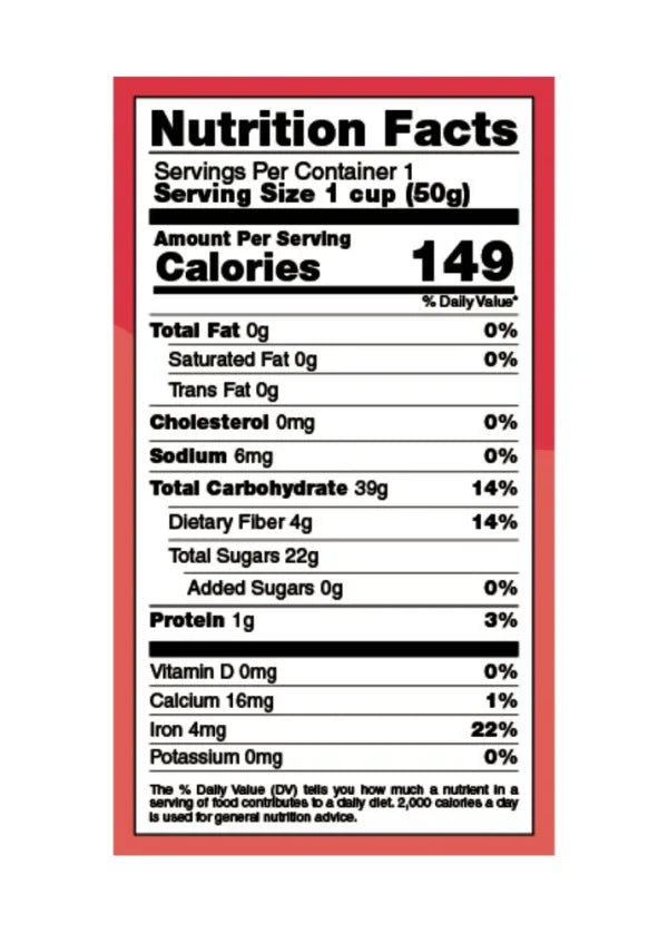 2GO: Organic Dried Mango, 1.76 oz