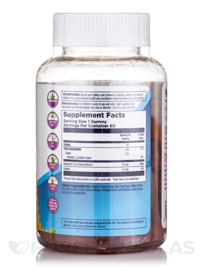 Vitamin D-Rex Peach, Mango & Strawberry Gummy 60